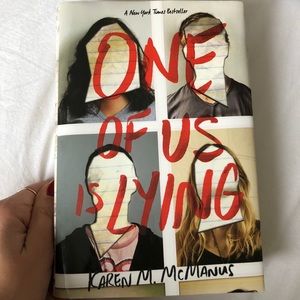 ONE OF US IS LYING BOOK